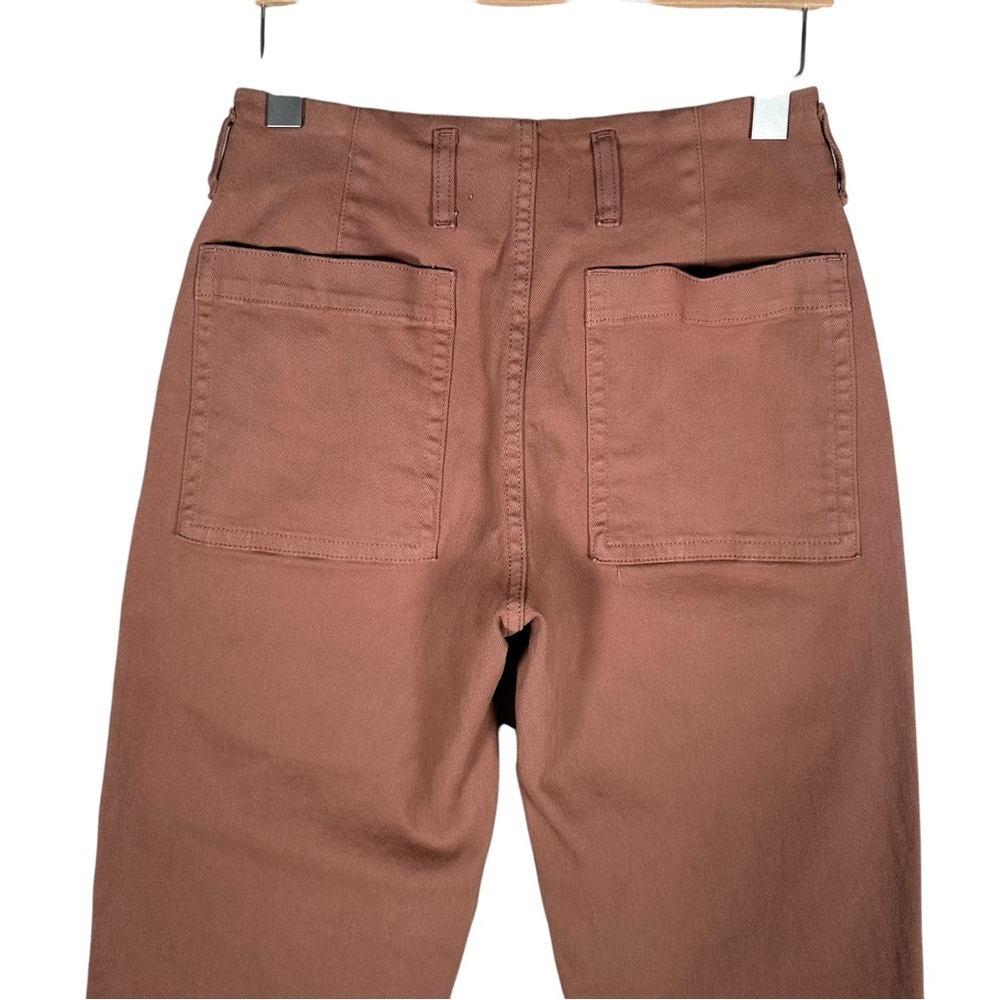 Everlane Brown Straight-Leg Utility Pants - Picture 10 of 15